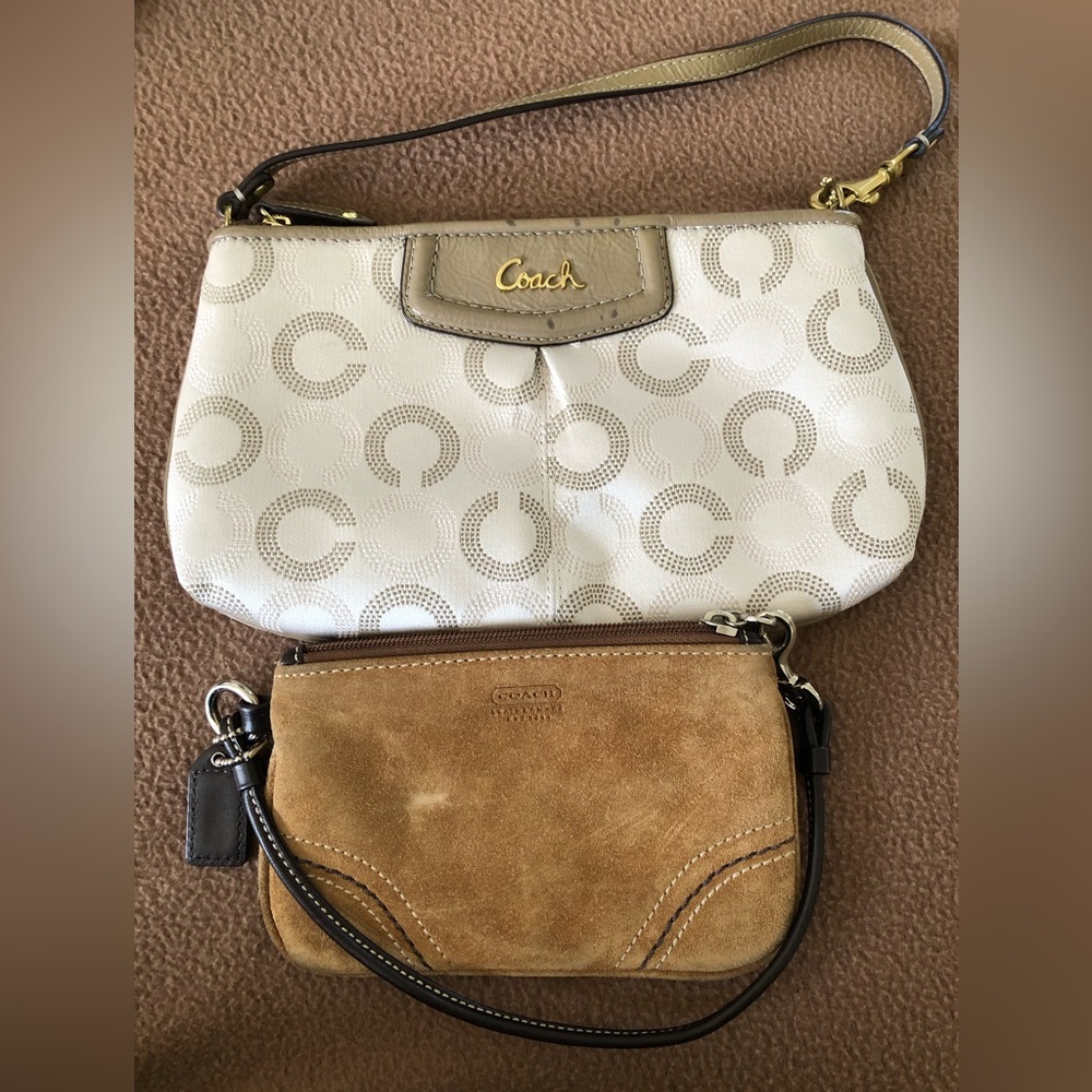 2 Coach Wristlets